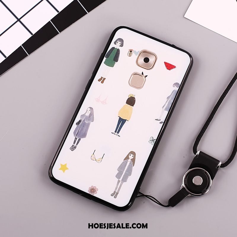 Huawei Mate 8 Hoesje Mobiele Telefoon Zacht Kleur Anti-fall Hoes Winkel