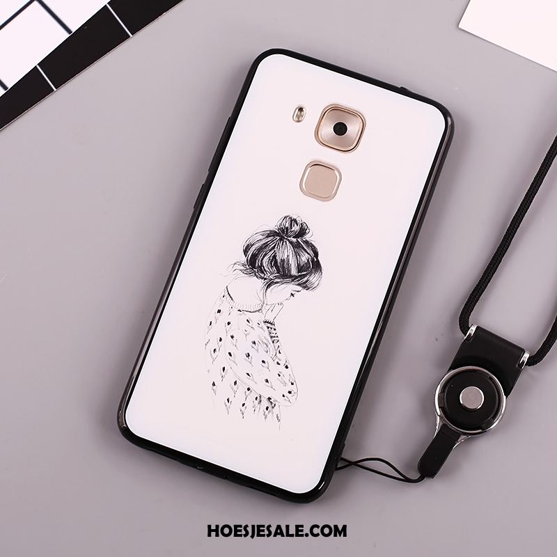 Huawei Mate 8 Hoesje Mobiele Telefoon Zacht Kleur Anti-fall Hoes Winkel