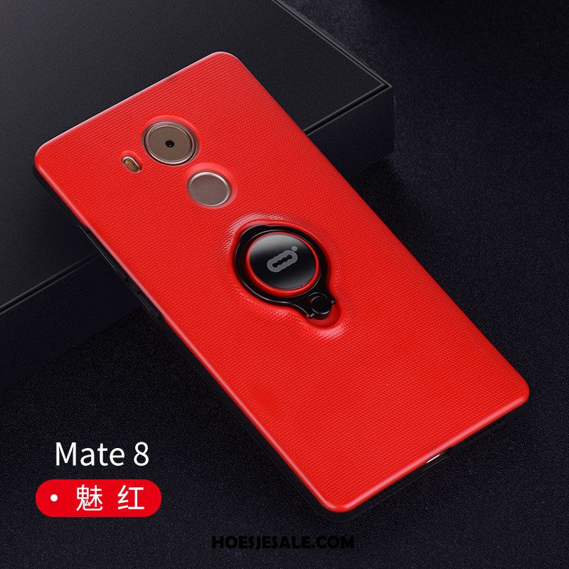 Huawei Mate 8 Hoesje Ring Doorzichtig Trend Roze Hoes Kopen