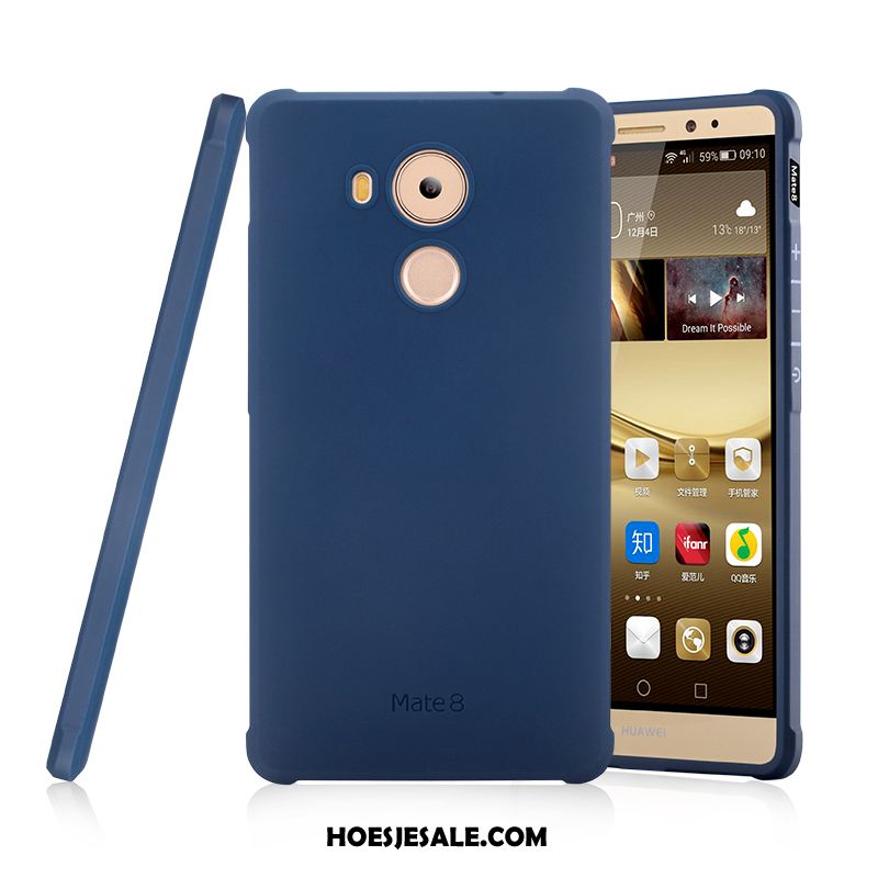 Huawei Mate 8 Hoesje Siliconen Antislip Schrobben Mobiele Telefoon Wit Korting