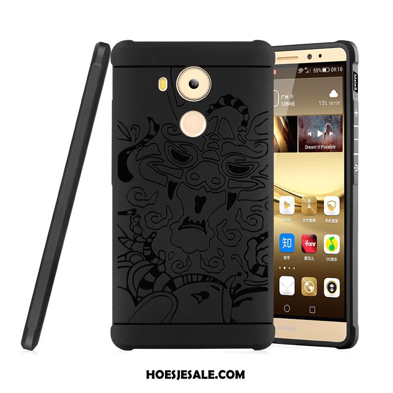 Huawei Mate 8 Hoesje Siliconen Antislip Schrobben Mobiele Telefoon Wit Korting