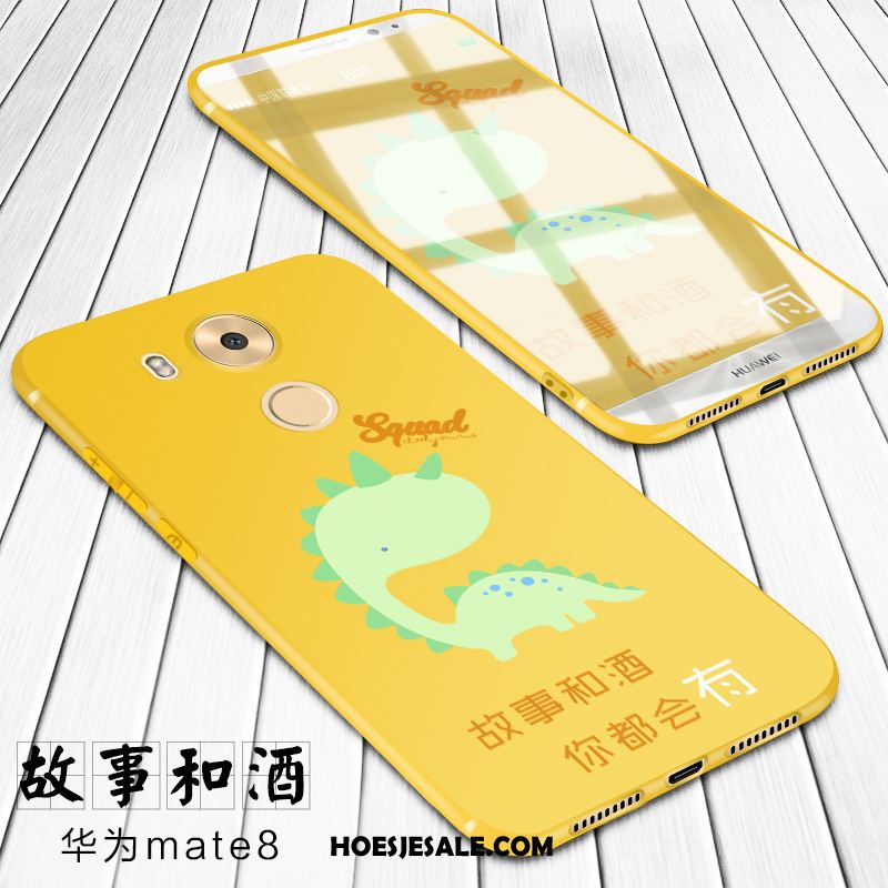 Huawei Mate 8 Hoesje Siliconen Persoonlijk Geel Bescherming Mobiele Telefoon Sale
