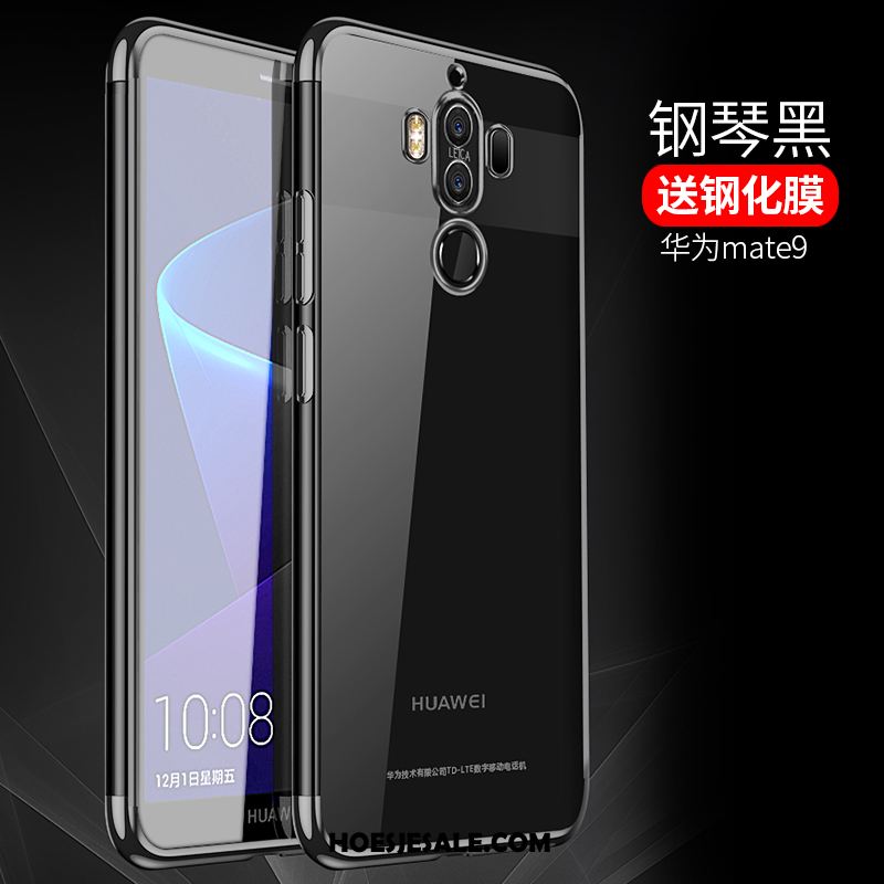 Huawei Mate 9 Hoesje Anti-fall Bescherming Hoes Doorzichtig Siliconen