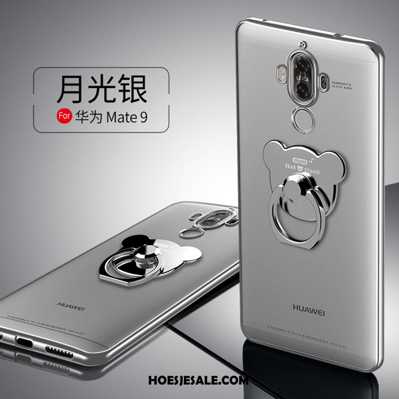 Huawei Mate 9 Hoesje Bescherming Anti-fall Zacht Goud Tempereren Online