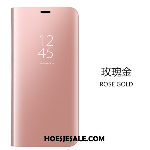 Huawei Mate 9 Hoesje Folio Winterslaap Bescherming Spiegel Blauw Online