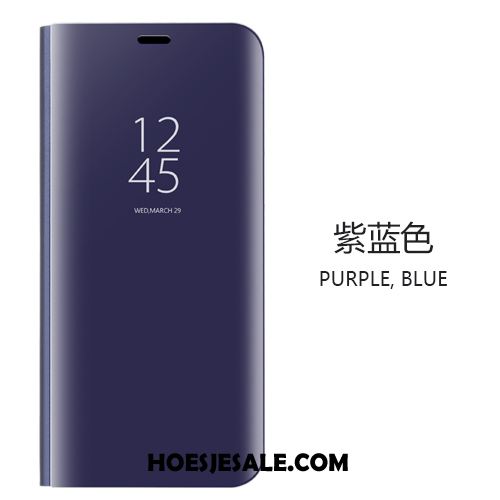 Huawei Mate 9 Hoesje Folio Winterslaap Bescherming Spiegel Blauw Online