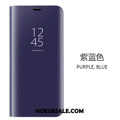 Huawei Mate 9 Hoesje Folio Winterslaap Bescherming Spiegel Blauw Online