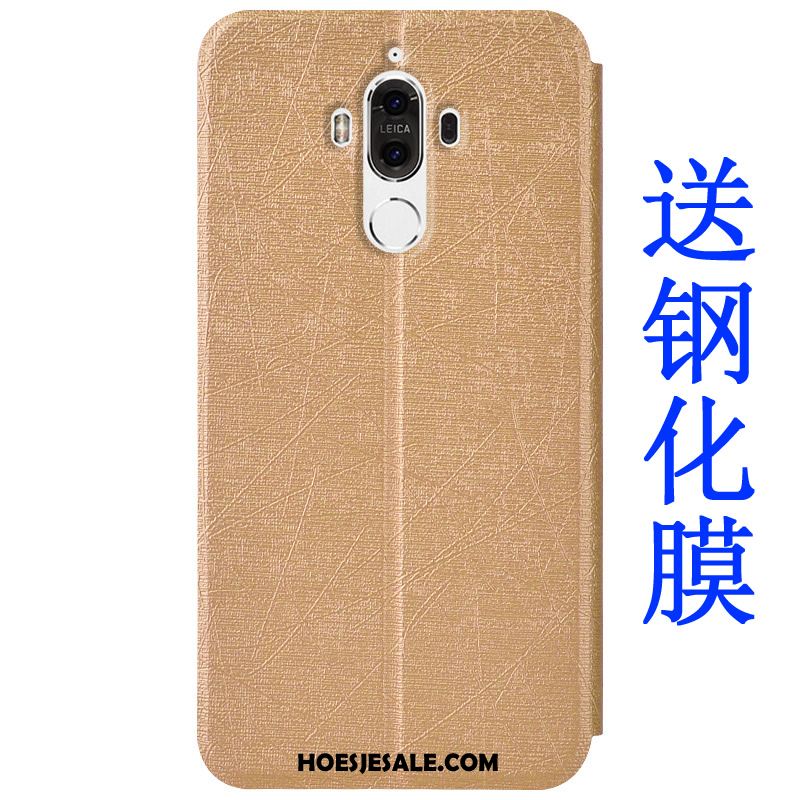Huawei Mate 9 Hoesje Leren Etui Hoes Bescherming Siliconen Doorzichtig Kopen