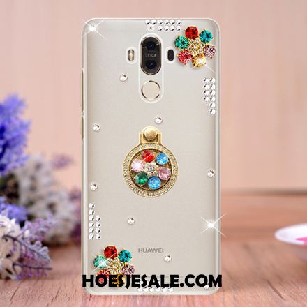 Huawei Mate 9 Hoesje Met Strass Ondersteuning Ring Doorzichtig Hoes Korting