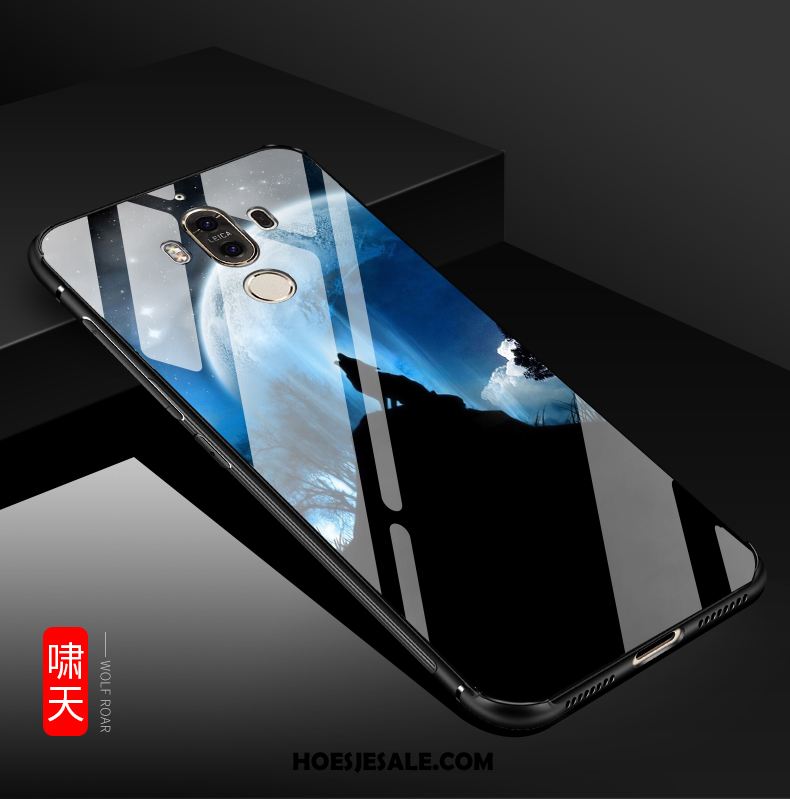 Huawei Mate 9 Hoesje Mobiele Telefoon Anti-fall Glas Achterklep Kleur Korting