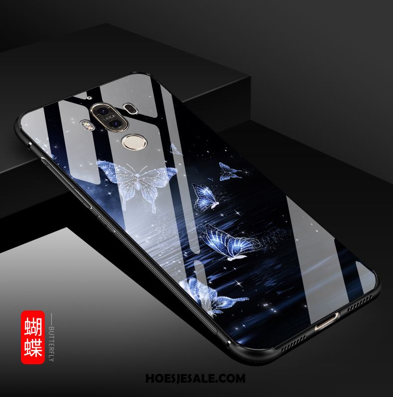 Huawei Mate 9 Hoesje Mobiele Telefoon Anti-fall Glas Achterklep Kleur Korting