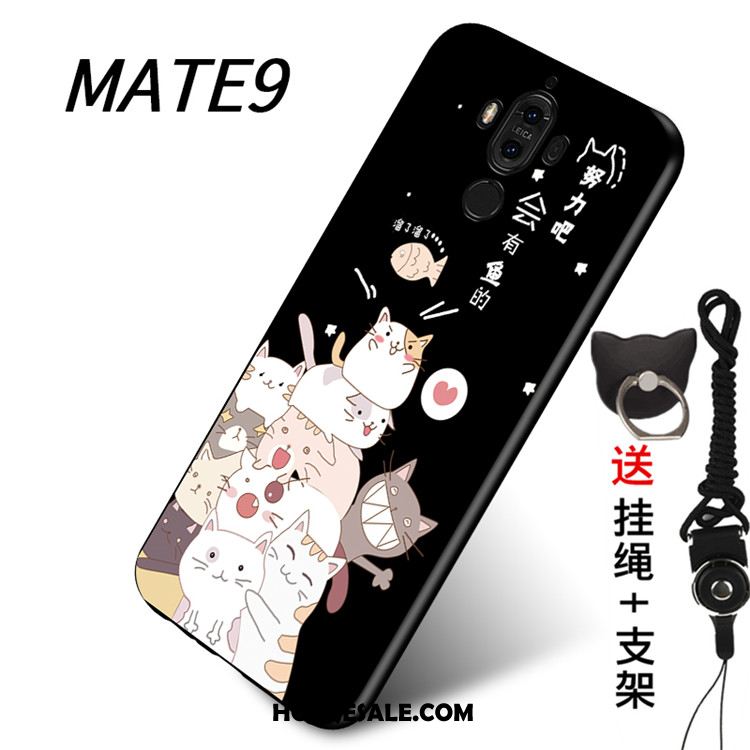 Huawei Mate 9 Hoesje Mobiele Telefoon Ondersteuning Zacht Hoes Zwart Online