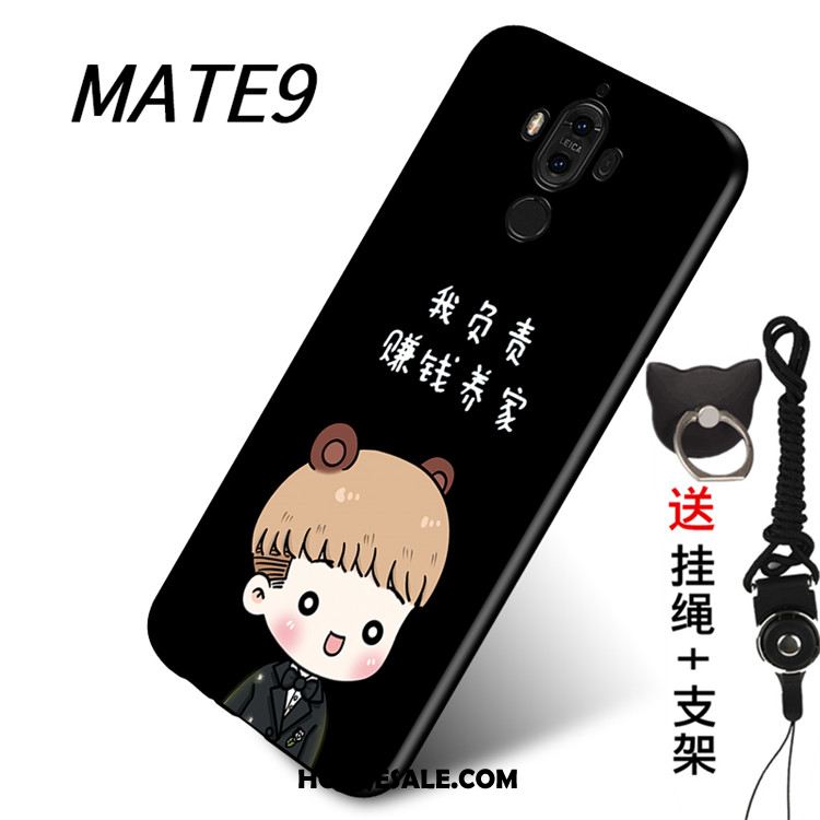 Huawei Mate 9 Hoesje Mobiele Telefoon Ondersteuning Zacht Hoes Zwart Online