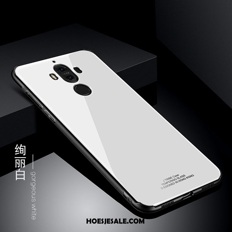 Huawei Mate 9 Hoesje Mooi Glas Hoes Wit Mobiele Telefoon Kopen