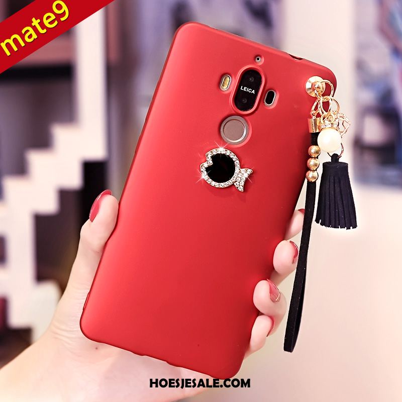 Huawei Mate 9 Hoesje Zacht Hemming Hoes Mobiele Telefoon Rood Online