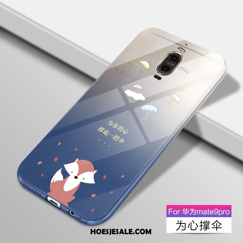 Huawei Mate 9 Pro Hoesje All Inclusive Eenvoudige Siliconen Mobiele Telefoon Schrobben