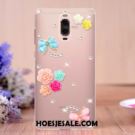 Huawei Mate 9 Pro Hoesje All Inclusive Met Strass Hoes Anti-fall Mobiele Telefoon Goedkoop