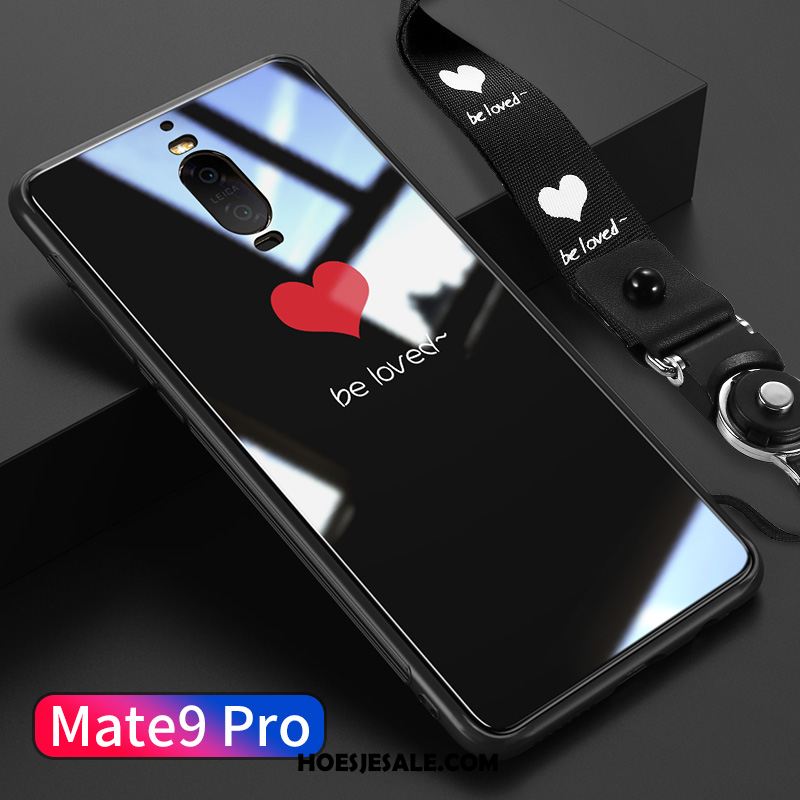 Huawei Mate 9 Pro Hoesje Hanger Scheppend Wit Hoes Anti-fall Goedkoop