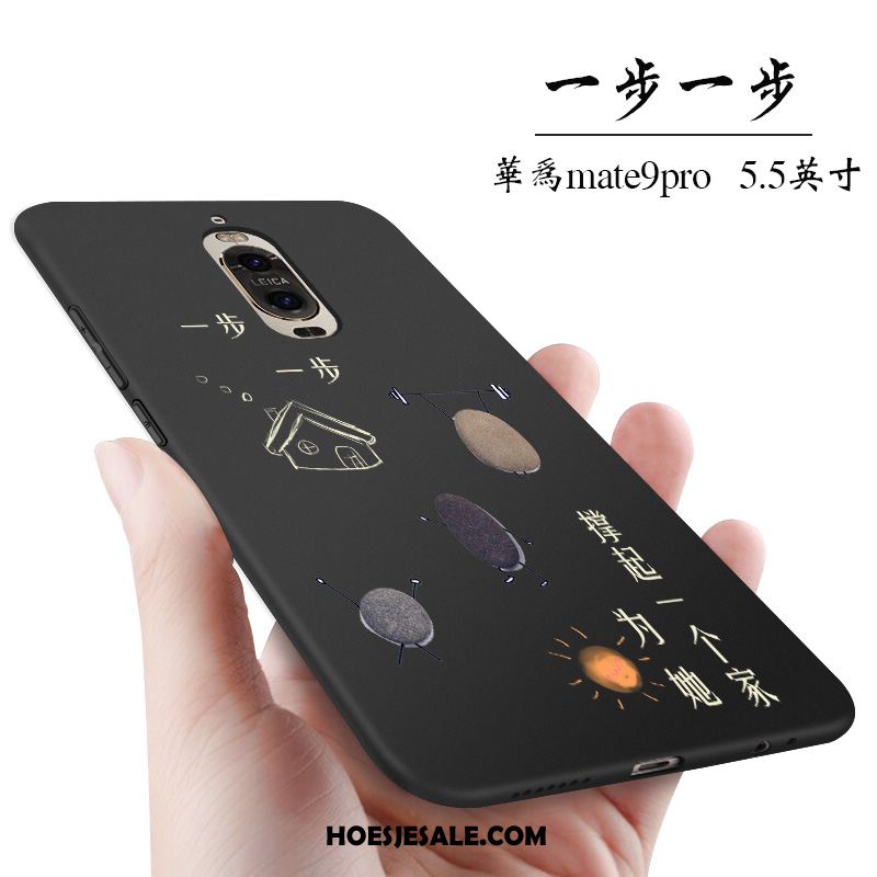 Huawei Mate 9 Pro Hoesje Kunst Grijs Eenvoudige Bescherming Vers Goedkoop