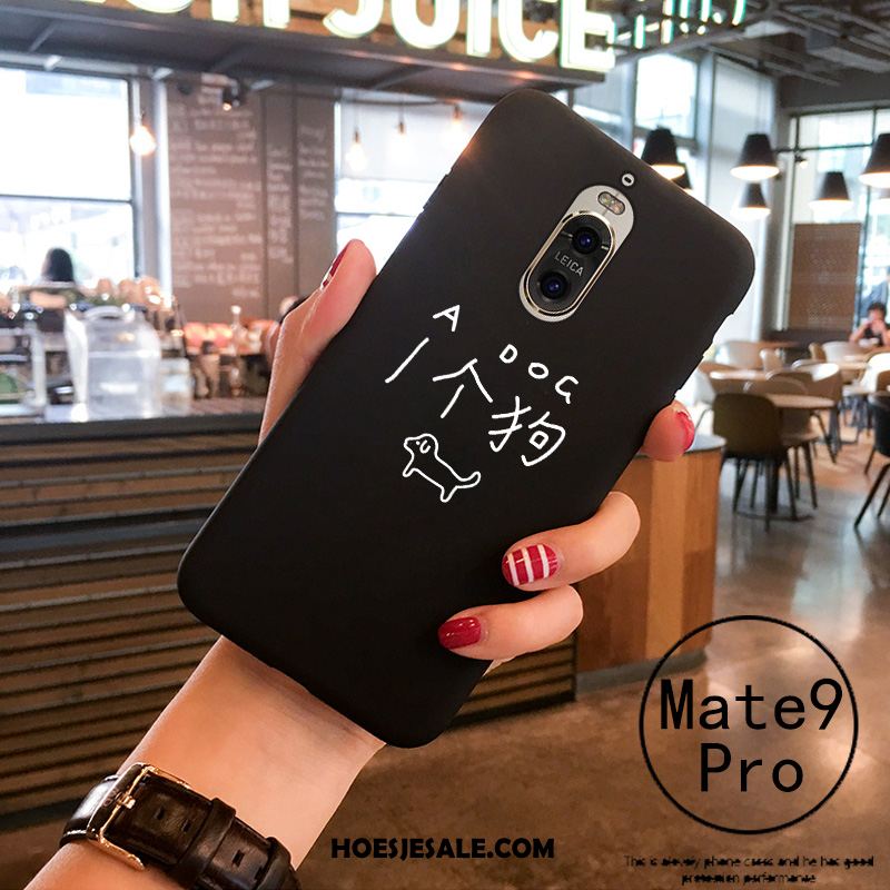 Huawei Mate 9 Pro Hoesje Lovers Persoonlijk Zacht Mobiele Telefoon Zwart Korting