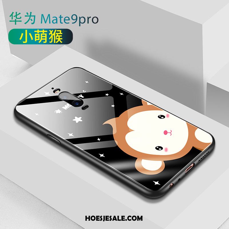 Huawei Mate 9 Pro Hoesje Ondersteuning Hoes Zwart Anti-fall Bescherming Kopen