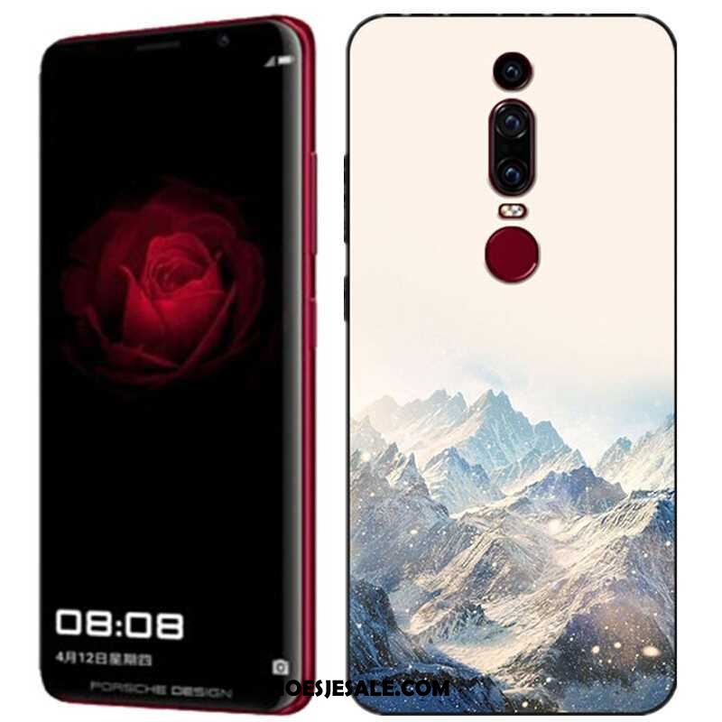 Huawei Mate Rs Hoesje Driedimensionaal Mobiele Telefoon Geschilderd Reliëf Zwart Sale