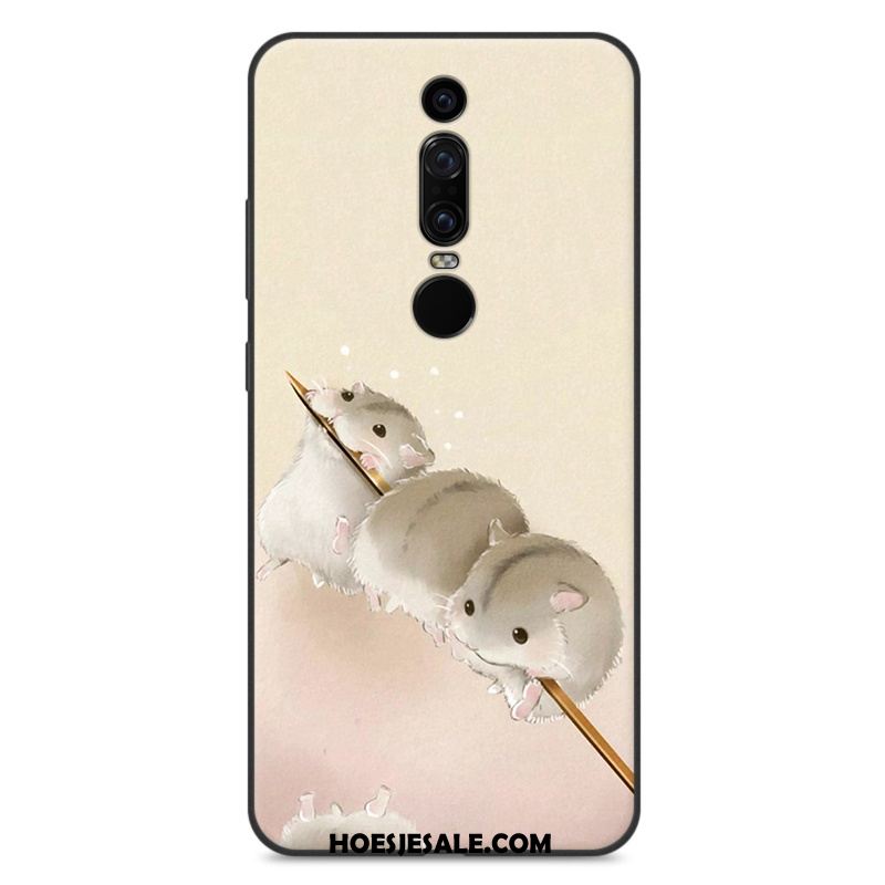 Huawei Mate Rs Hoesje Siliconen Hoes Mobiele Telefoon Geel Bescherming