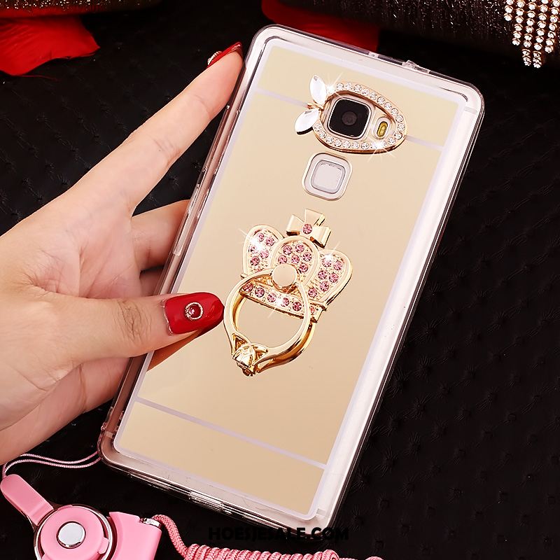 Huawei Mate S Hoesje Bescherming Mobiele Telefoon Met Strass Hoes Anti-fall Kopen