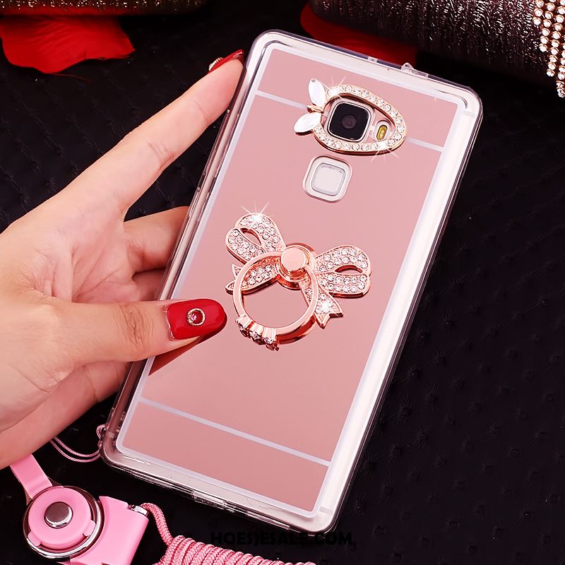 Huawei Mate S Hoesje Bescherming Mobiele Telefoon Met Strass Hoes Anti-fall Kopen