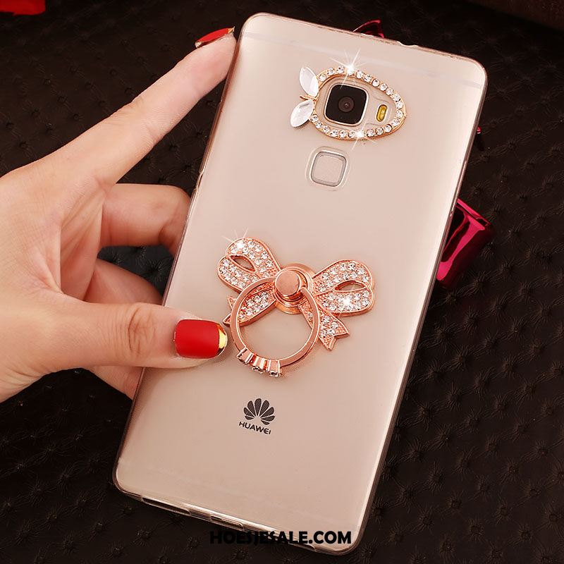 Huawei Mate S Hoesje Ring Mobiele Telefoon Met Strass Hoes Doorzichtig Sale