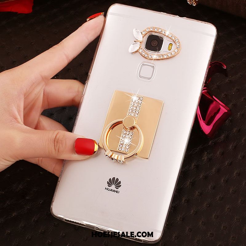 Huawei Mate S Hoesje Ring Mobiele Telefoon Met Strass Hoes Doorzichtig Sale