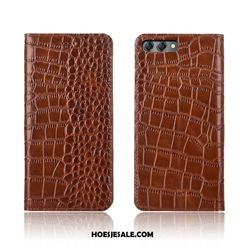Huawei Nova 2s Hoesje Leren Etui All Inclusive Hoes Anti-fall Zacht Goedkoop