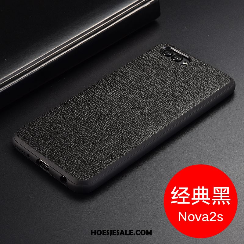 Huawei Nova 2s Hoesje Leren Etui Anti-fall Mobiele Telefoon Bescherming Hoes Kopen
