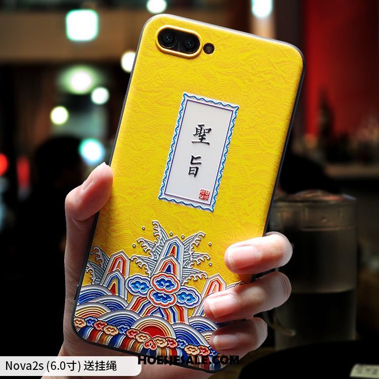 Huawei Nova 2s Hoesje Lovers Mobiele Telefoon Roze Anti-fall All Inclusive Aanbiedingen
