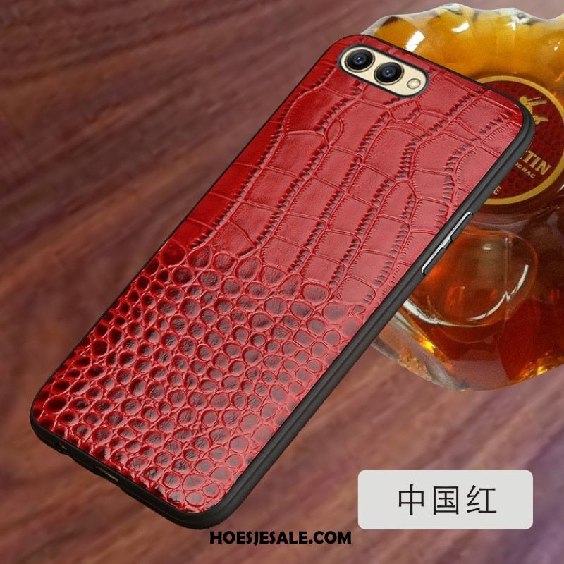Huawei Nova 2s Hoesje Mobiele Telefoon Kwaliteit Zuiver Leer Anti-fall Kopen