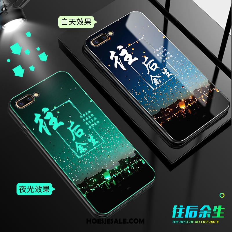 Huawei Nova 2s Hoesje Mobiele Telefoon Siliconen Wind Blauw Glas Online