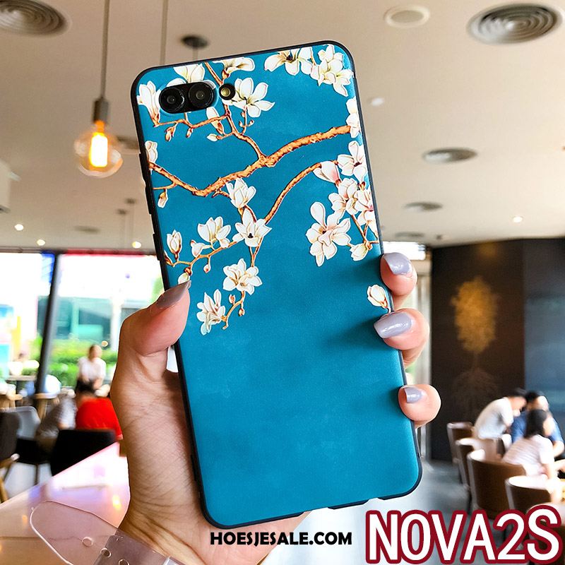 Huawei Nova 2s Hoesje Ring Trendy Merk Zacht All Inclusive Anti-fall Kopen