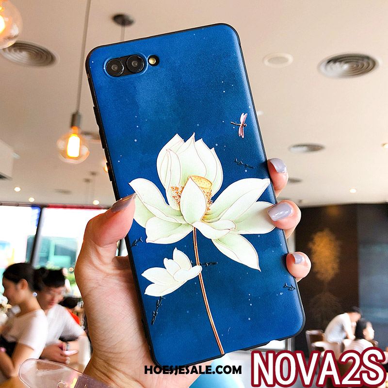 Huawei Nova 2s Hoesje Ring Trendy Merk Zacht All Inclusive Anti-fall Kopen