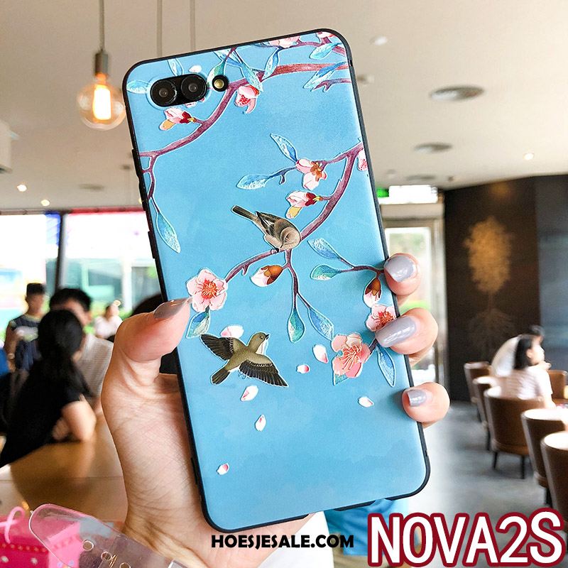 Huawei Nova 2s Hoesje Ring Trendy Merk Zacht All Inclusive Anti-fall Kopen