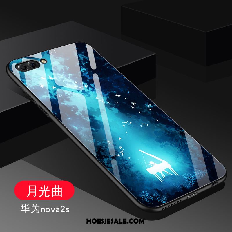 Huawei Nova 2s Hoesje Zacht Net Red Glas All Inclusive Bescherming Sale
