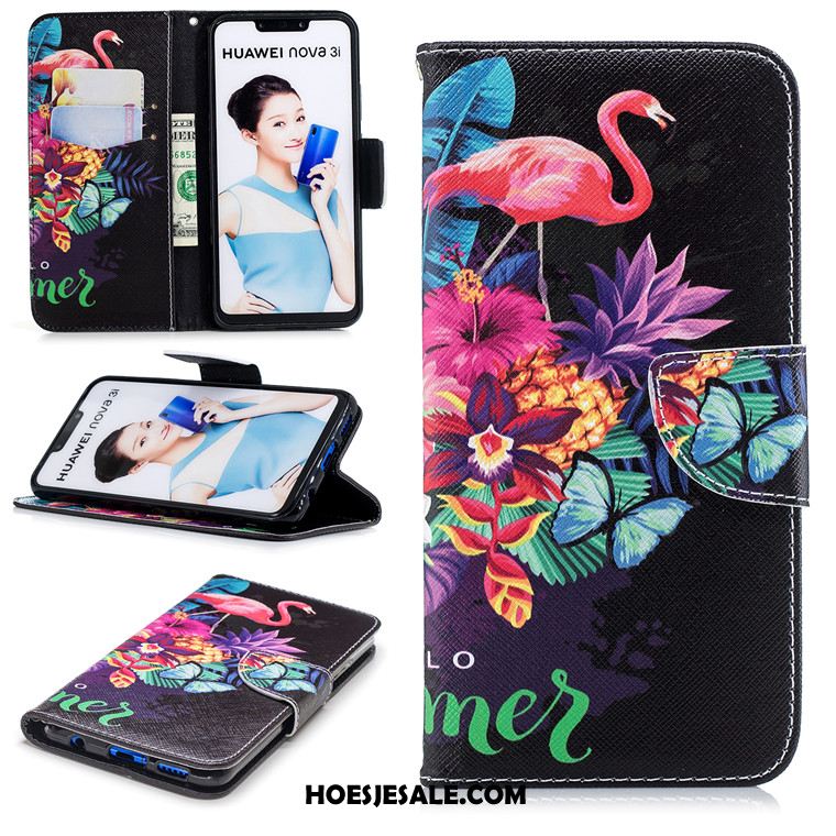 Huawei Nova 3 Hoesje All Inclusive Anti-fall Leren Etui Bescherming Blauw Sale