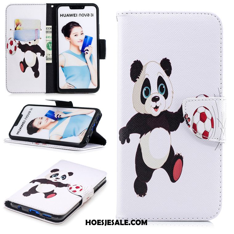 Huawei Nova 3 Hoesje All Inclusive Anti-fall Leren Etui Bescherming Blauw Sale