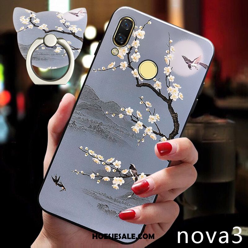 Huawei Nova 3 Hoesje All Inclusive Persoonlijk Roze Bescherming Zacht Korting