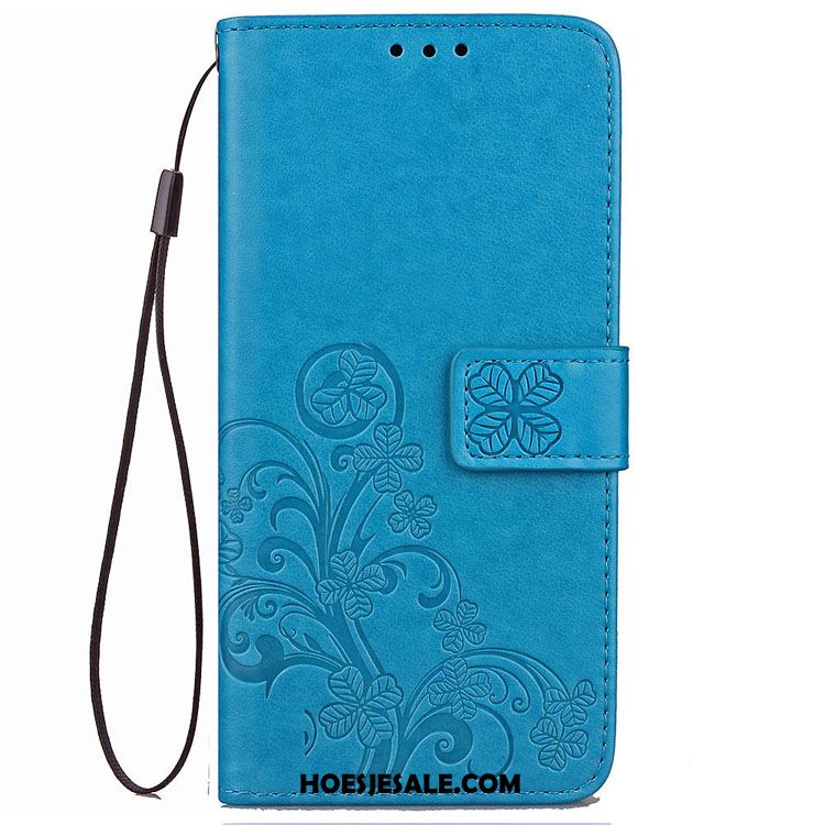 Huawei Nova 3 Hoesje Folio Leren Etui Mobiele Telefoon Zacht Rood Online