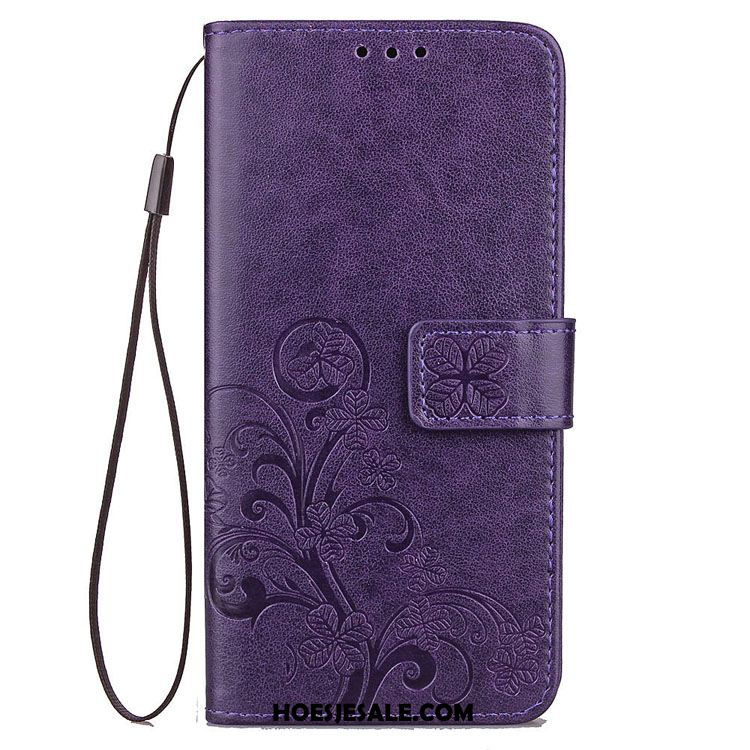 Huawei Nova 3 Hoesje Folio Leren Etui Mobiele Telefoon Zacht Rood Online