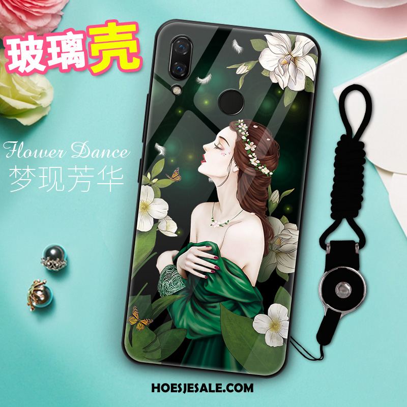 Huawei Nova 3 Hoesje Hanger Super Hoes Rood Mobiele Telefoon