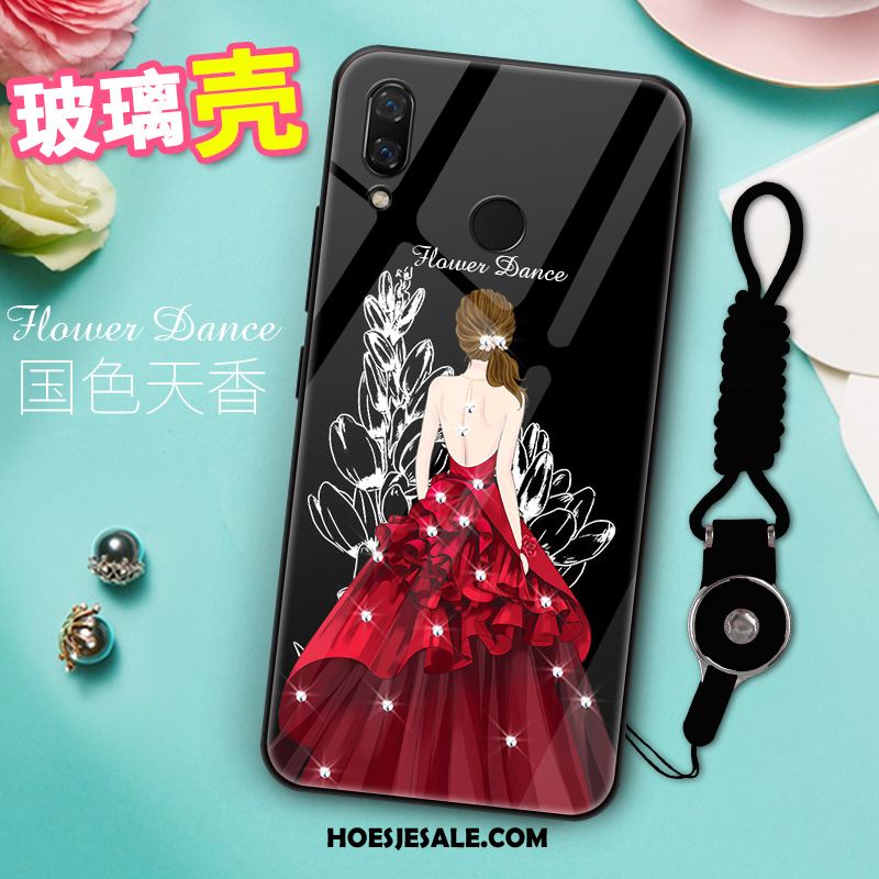 Huawei Nova 3 Hoesje Hanger Super Hoes Rood Mobiele Telefoon