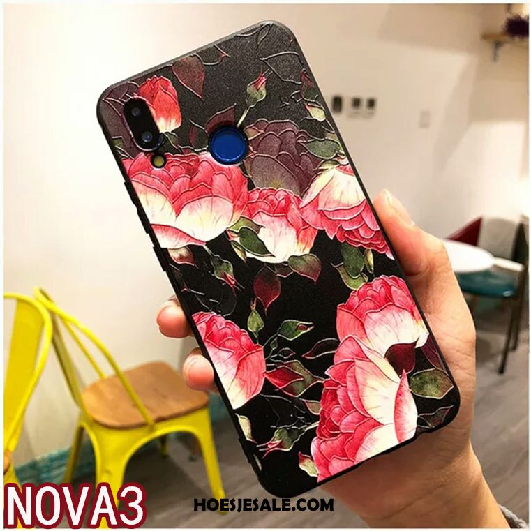 Huawei Nova 3 Hoesje Hoes Vers Bloemen All Inclusive Mini Goedkoop