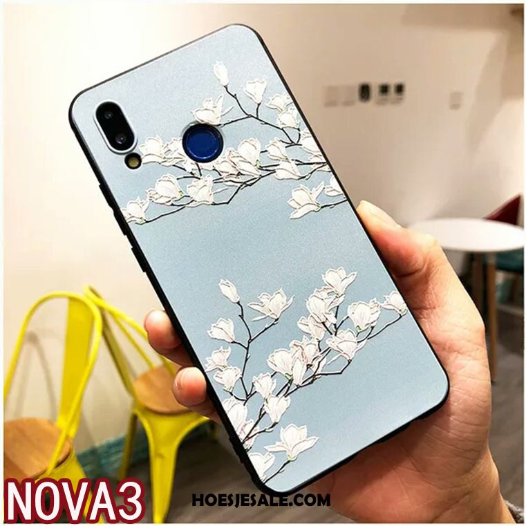 Huawei Nova 3 Hoesje Hoes Vers Bloemen All Inclusive Mini Goedkoop