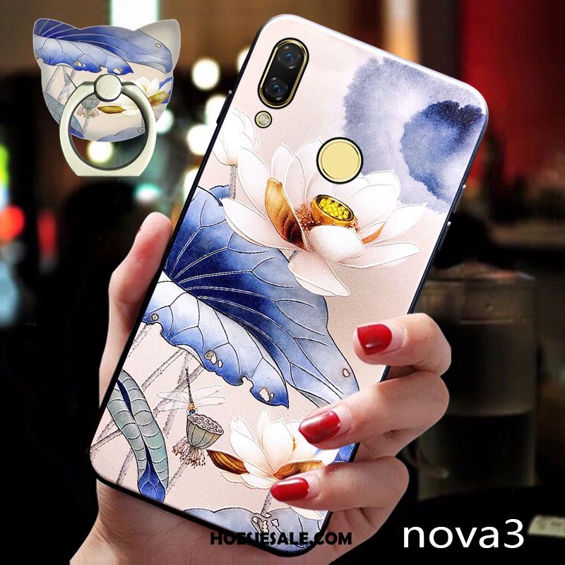 Huawei Nova 3 Hoesje Mobiele Telefoon Chinese Stijl Anti-fall Trend Scheppend Korting